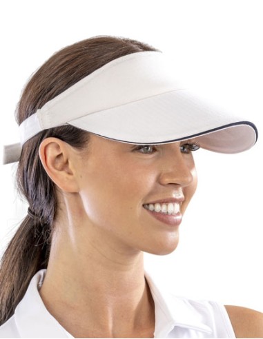 RES-RC048X-Herringbone Sun Visor With Sandwich Peak